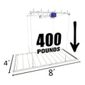E-Z Garage Storage USA E-Z Lift 4' x 8' Motorless Overhead Garage Storage Platform 400 lb