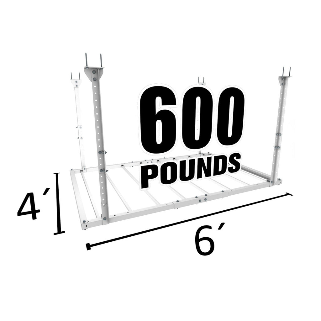 E-Z Garage Storage USA 4'X6' Heavy-Duty Pro Overhead Storage Platform 272 kg