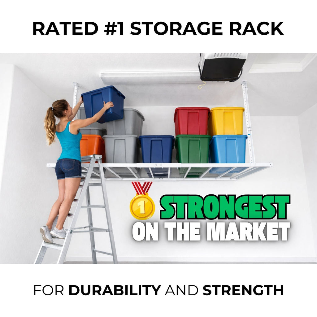 E-Z Garage Storage USA 4'X6' Heavy-Duty Pro Overhead Storage Platform 272 kg