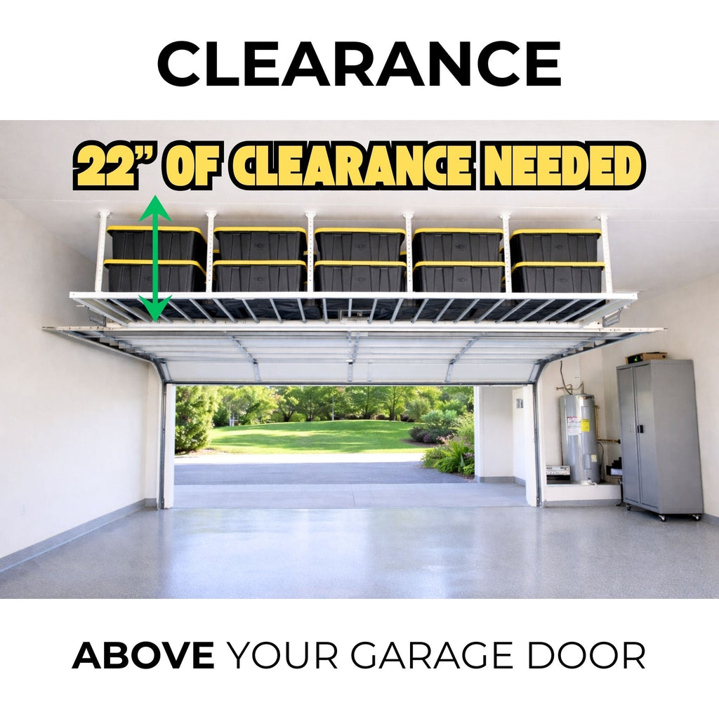 E-Z Garage Storage USA 4'X6' Heavy-Duty Pro Overhead Storage Platform 272 kg
