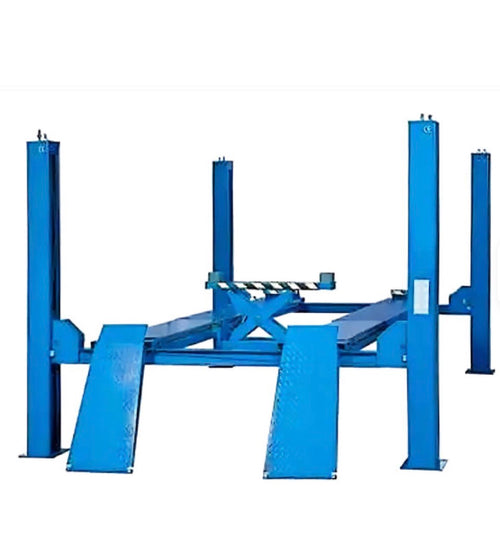 4-Post Home Garage Car Lift Elevator 4000kg Lifting Capacity Car Repair Bench