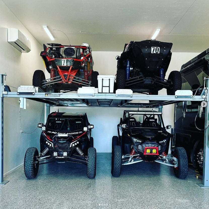 Advantage Side by Side (B-SXS-10000) | Double Vehicle 4-Post Lift
