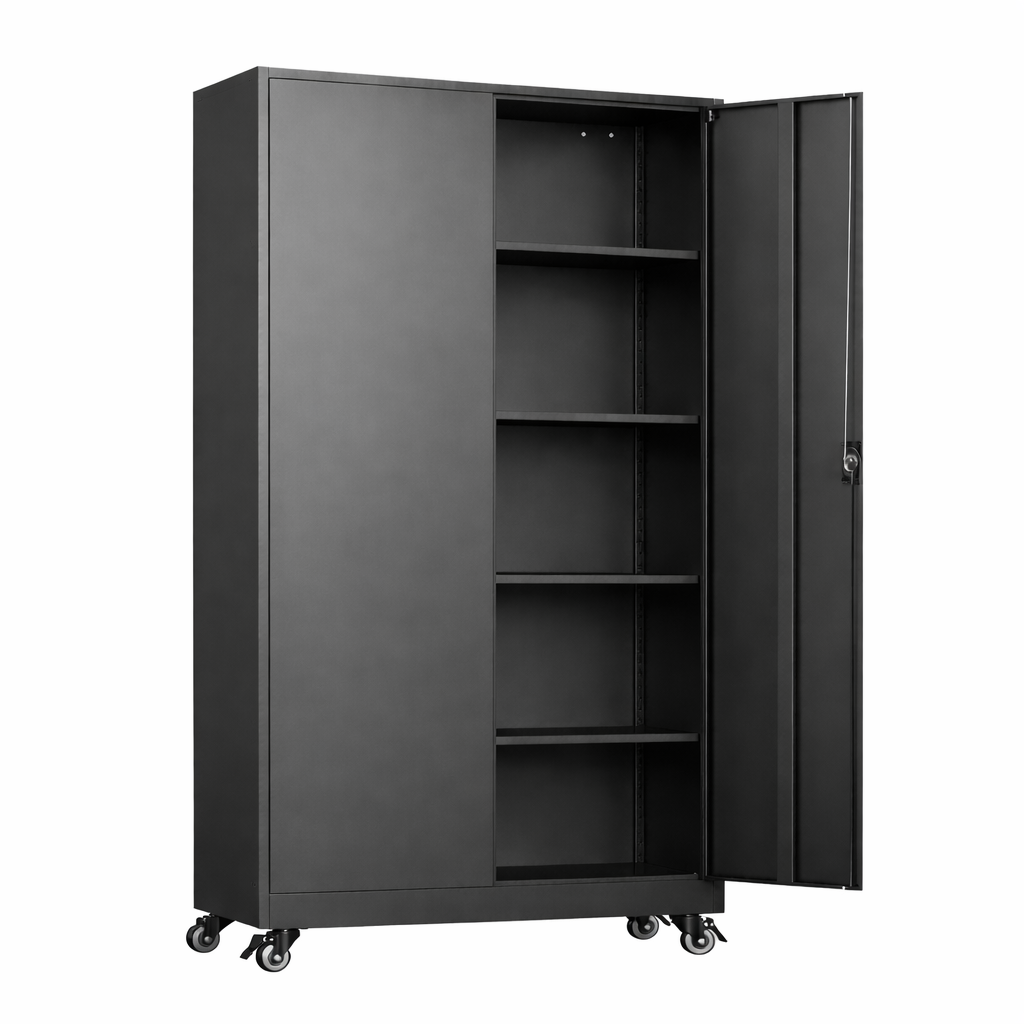 E-Z Garage Storage USA Metal Rolling Cabinet 189 cm x 80 cm x 40 cm