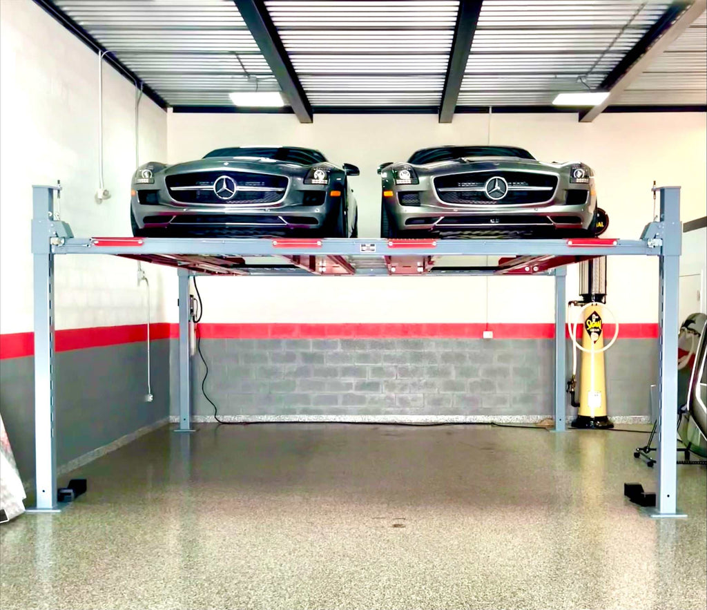 Advantage Side by Side (B-SXS-10000) | Double Vehicle 4-Post Lift